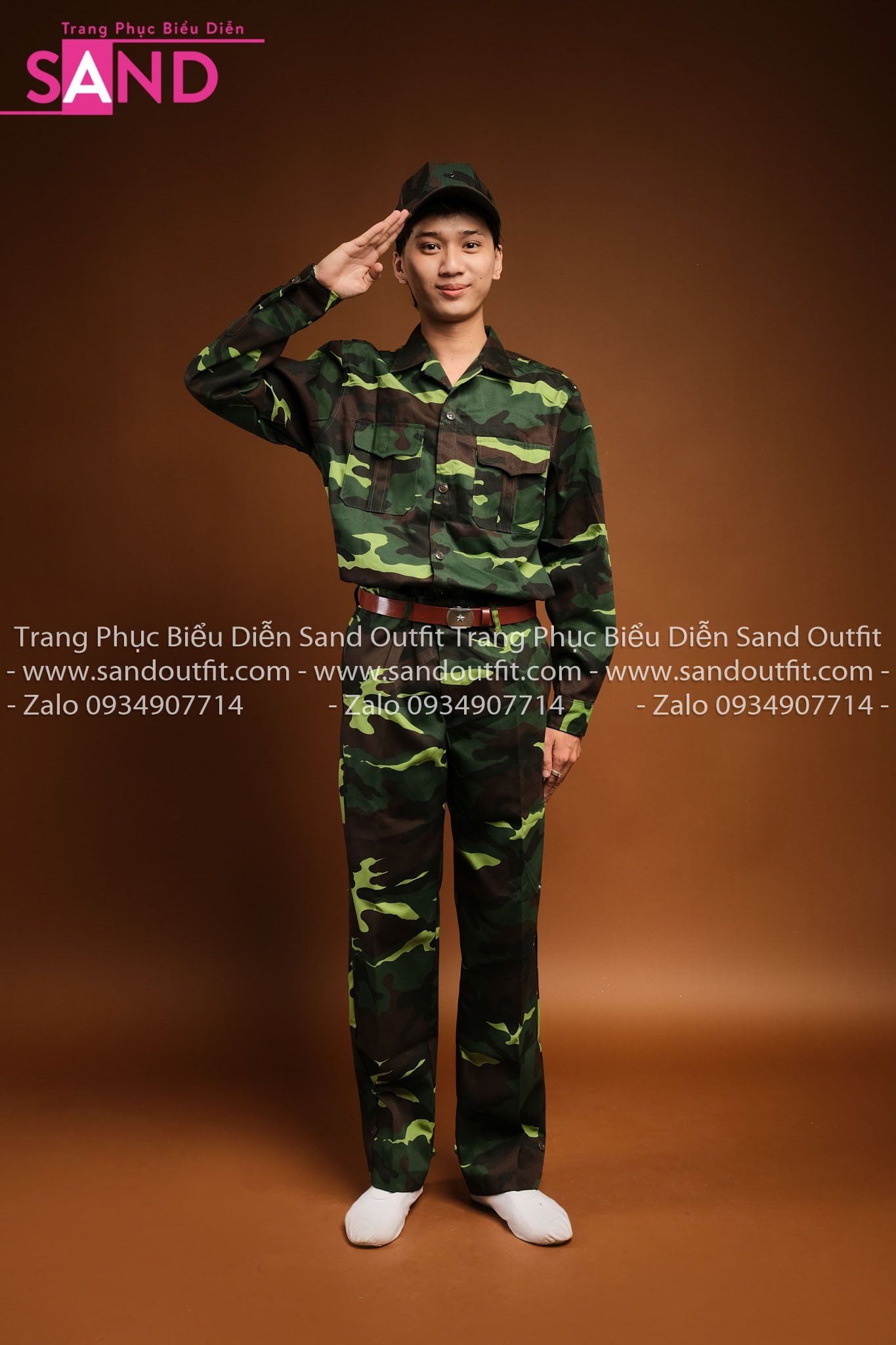 TPR0901 Trang Phục Lính Rằn Ri – Sand Outfit