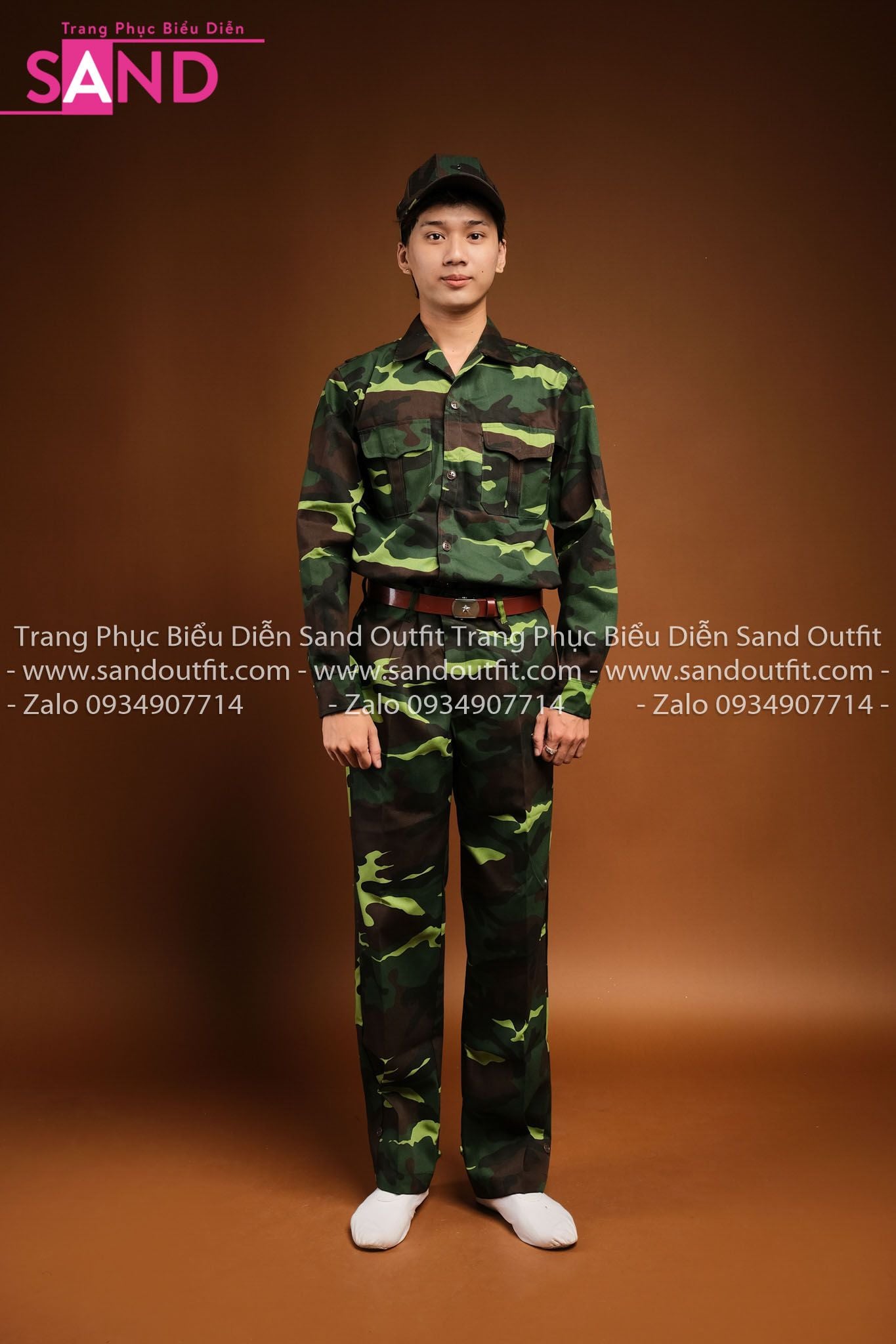 TPR0901 Trang Phục Lính Rằn Ri – Sand Outfit