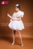  TMD0003 Váy Bồng Trắng 