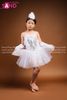  TML0001 Váy Múa Bale Lông Trắng Trẻ Em 