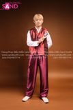  TNH0401 Trang Phục Hanbok Nam Đỏ 