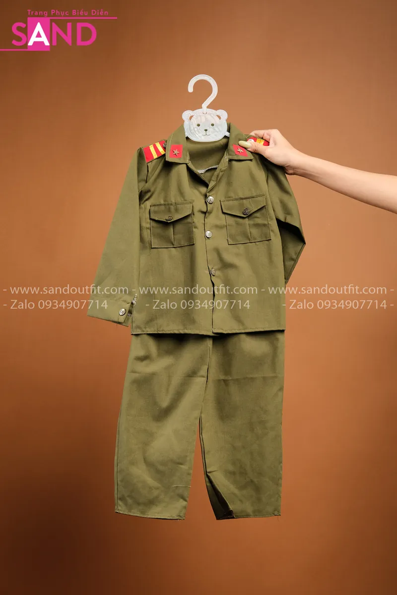  KPB0901 Trang Phục Hóa Trang Cảnh Sát cho Trẻ Em 