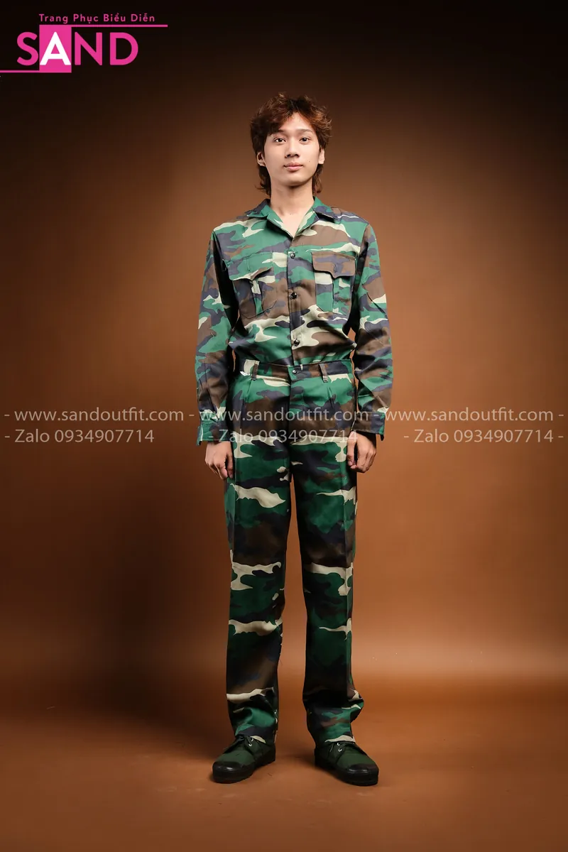 TPR0903 Trang Phục Lính Rằn Ri – Sand Outfit