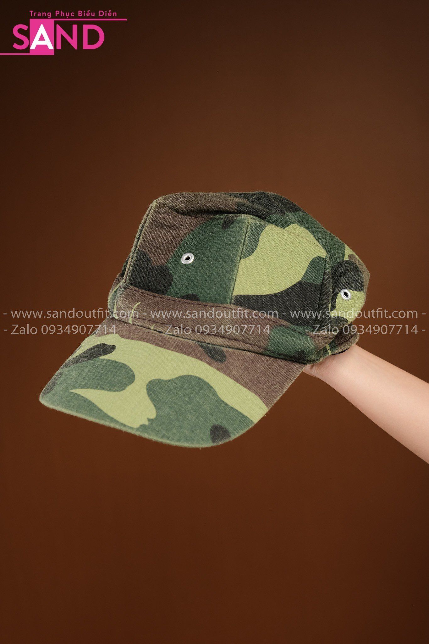 Mũ Lính Rằn Ri – Sand Outfit