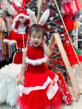  KMB0402 Váy Bồng Giáng Sinh Trẻ Em 
