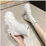  Boot Gai Đế Bằng - Trắng 