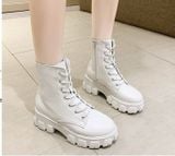  Boot Gai Đế Bằng - Trắng 