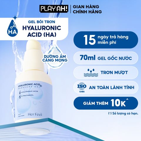 Gel Bôi Trơn Gốc Nước Her Feel HA Pleasure Gel Dưỡng Ẩm Cao Cấp 70ml