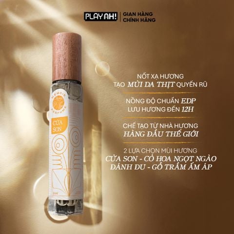 Nước Hoa PlayAh! Memoir Eau De Parfum - Hương Đánh Đu/Cửa Son 9ml