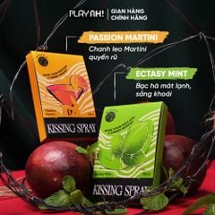 Xịt Thơm Miệng PlayAh! Kissing Spray - Hương Ectasy Mint Sảng Khoái / Passion Martini Quyến Rũ 18ml