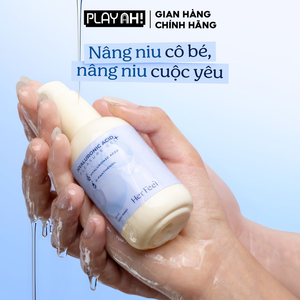 Gel Bôi Trơn Gốc Nước Her Feel HA Pleasure Gel Dưỡng Ẩm Cao Cấp 70ml