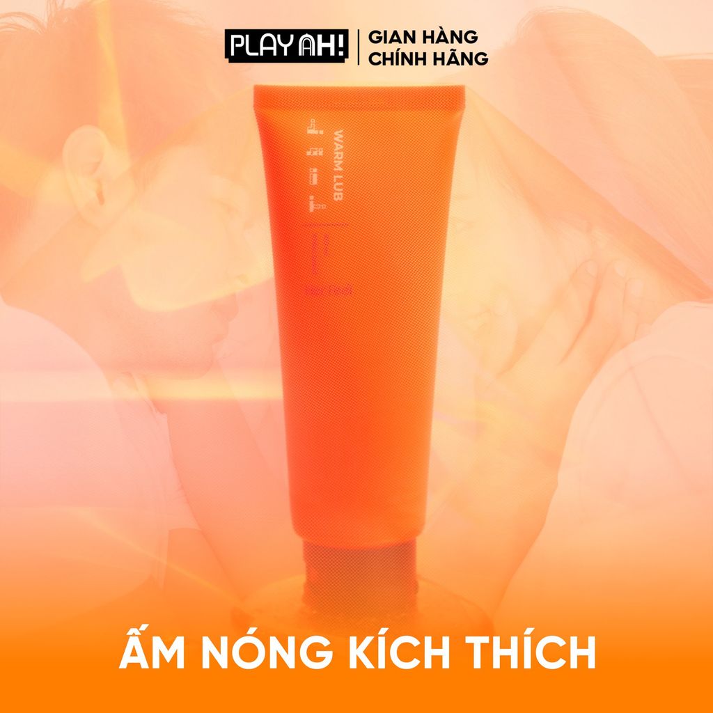Gel Bôi Trơn Gốc Nước PlayAh! Her Feel Warm Lub Dạng Ấm Nóng 100ml