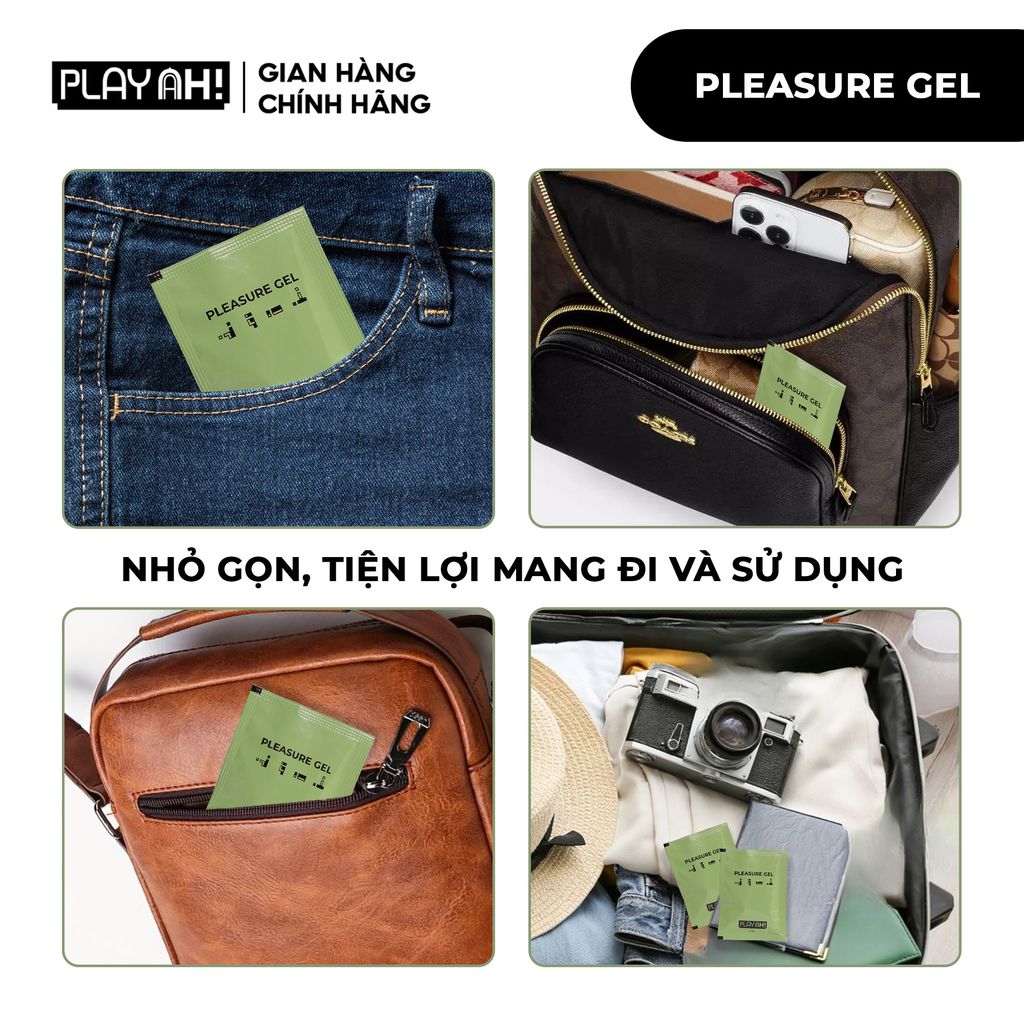 Gel Bôi Trơn PlayAh Gốc Nước Pleasure Gel 100ml