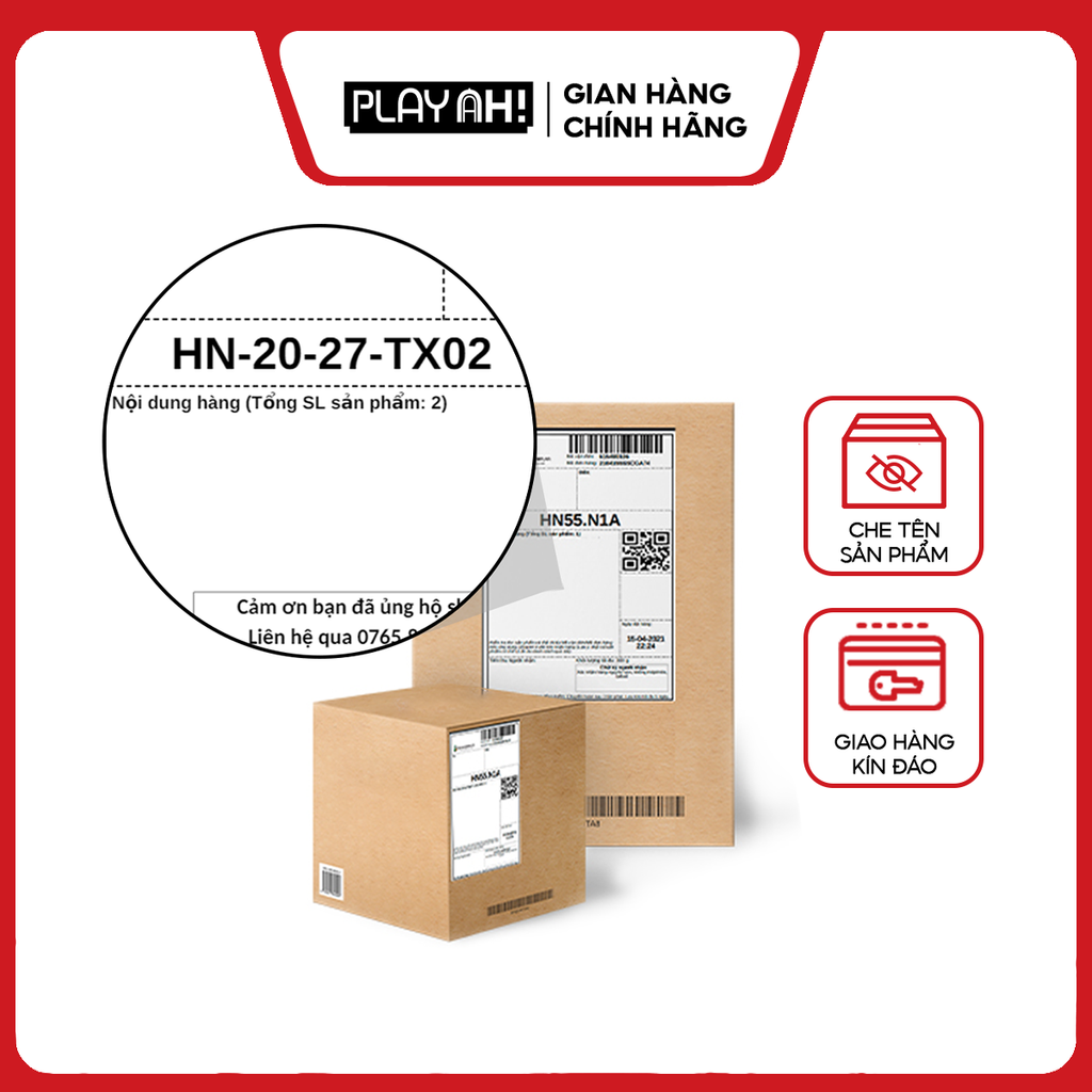 Bao cao su size to PlayAh! Siêu Mỏng 55mm Giant Invisible - Hộp 10 Cái