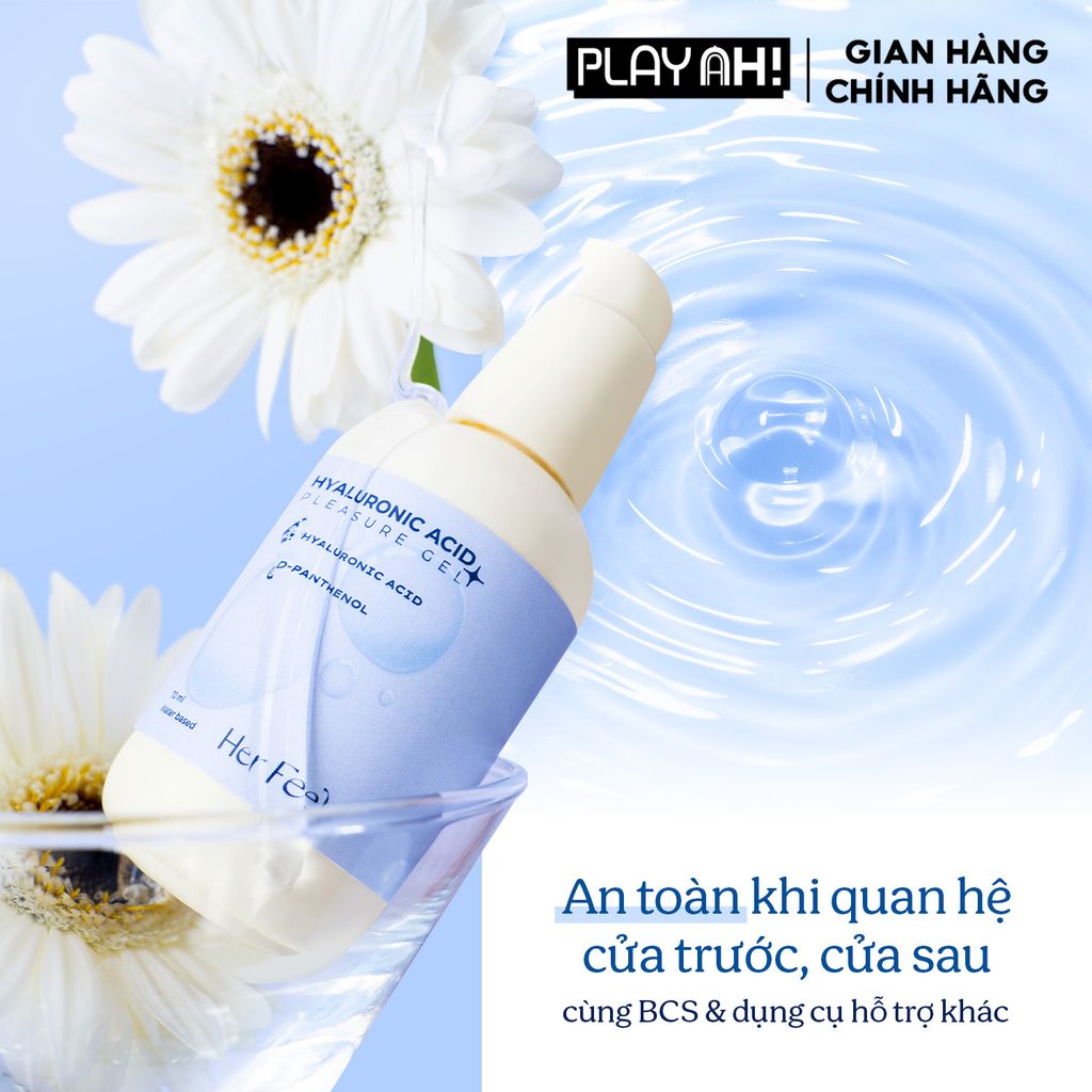 Gel Bôi Trơn Gốc Nước Her Feel HA Pleasure Gel Dưỡng Ẩm Cao Cấp 70ml