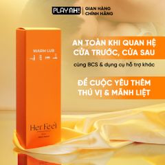 Gel Bôi Trơn Gốc Nước PlayAh! Her Feel Warm Lub Dạng Ấm Nóng 100ml
