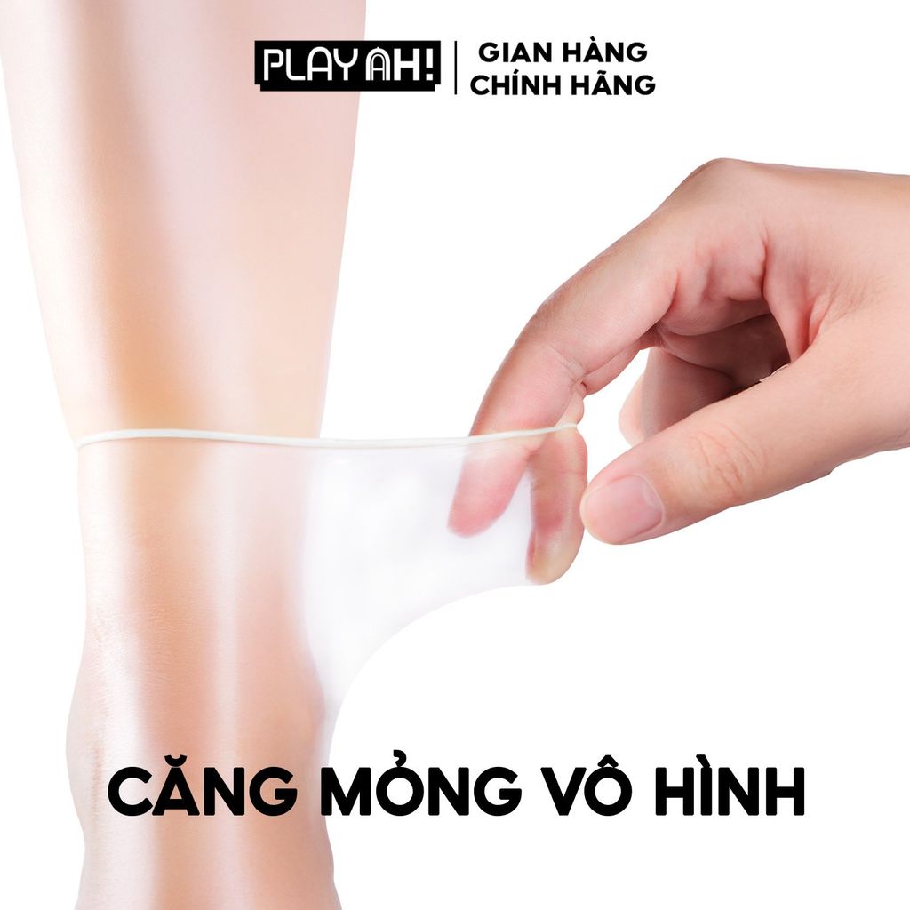 Bao Cao Su PlayAh! Non-Latex Siêu Mỏng 0.01 - Hộp 3 Cái