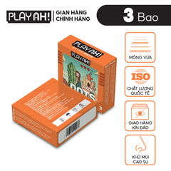 Bao Cao Su PlayAh Extra Dots Thêm Gai Hộp 3 size 52mm nhiều gai