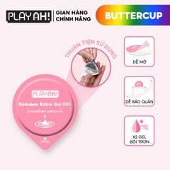Bao Cao Su PlayAh Rainbow Gel 003 Hộp 10 size 52mm siêu mỏng, nhiều gel