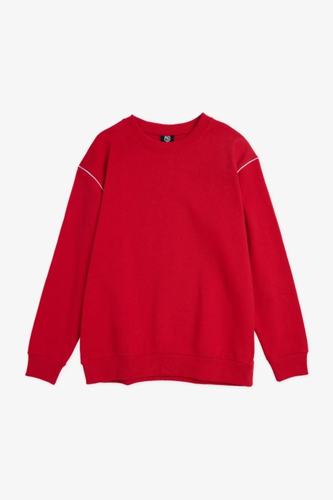  Áo thun tay dài phối viền Form Regular 12ATL010RED 