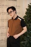  Áo Polo phối vai form Slim Fit 14ATP067 