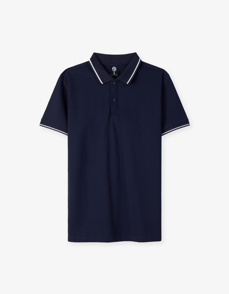  Áo thun polo cổ bo form Slimfit 14ATP073 