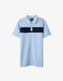  Áo polo cổ bo phối ngực 14ATP112 