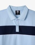  Áo polo cổ bo phối ngực 14ATP112 