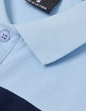  Áo polo cổ bo phối ngực 14ATP112 