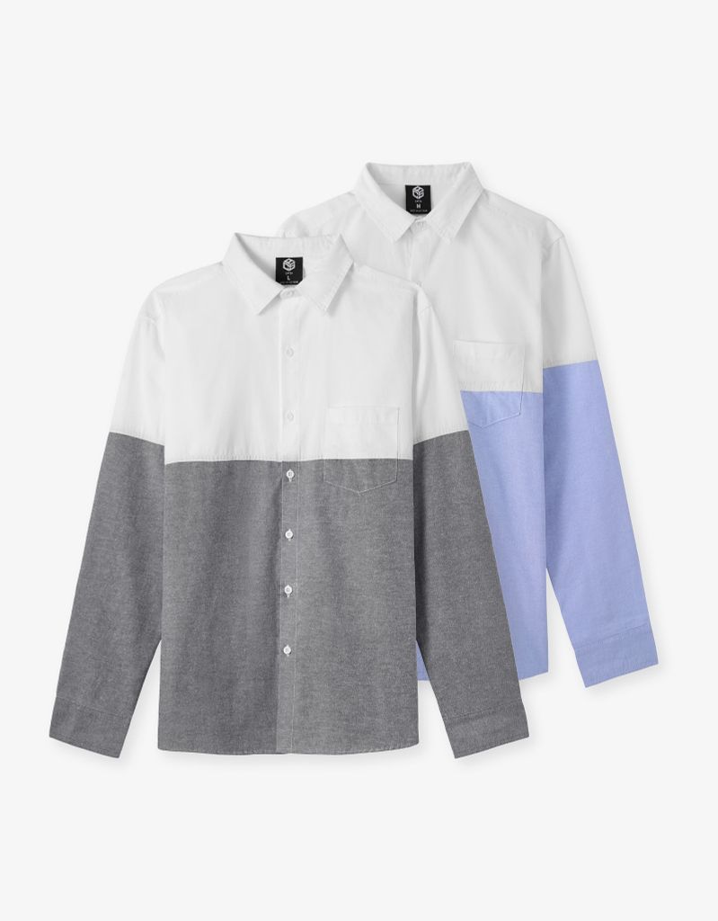  Áo sơ mi tay dài 11ASC003 