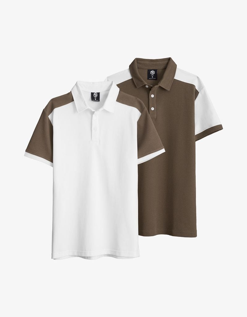  Áo thun Polo phối form SlimFit 14ATP088 