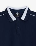  Áo thun Polo CVC cổ bo sọc form Slimfit 14ATP091 