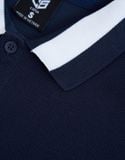  Áo thun Polo CVC cổ bo sọc form Slimfit 14ATP091 