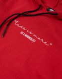  Áo thun hoodie thêu Less is more form Regular 13ATH006RED 