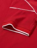  Áo thun polo cổ bo phối vai form Slimfit 14ATP106 