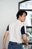  Áo Polo cổ sơ mi phối viền vai form slimfit 14ATP072 