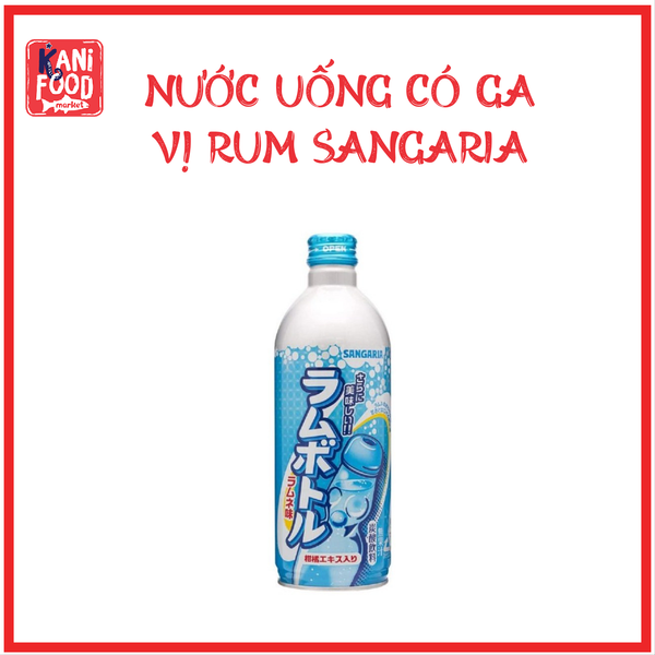 NƯỚC SODA CÓ GA SANGARIA 500ML