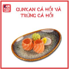 GUNKAN CÁ HỒI VÀ TRỨNG CÁ HỒI