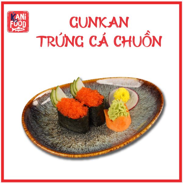 GUNKAN TRỨNG CÁ CHUỒN