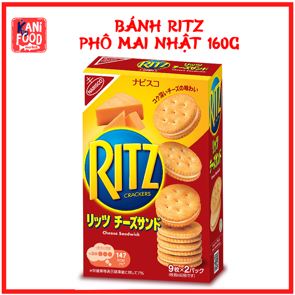 BÁNH RITZ PHO MAI NHẬT 160G