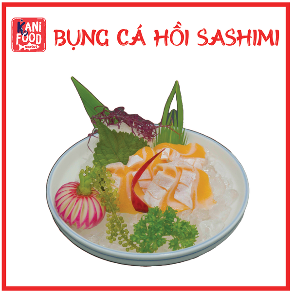 BỤNG CÁ HỒI SASHIMI