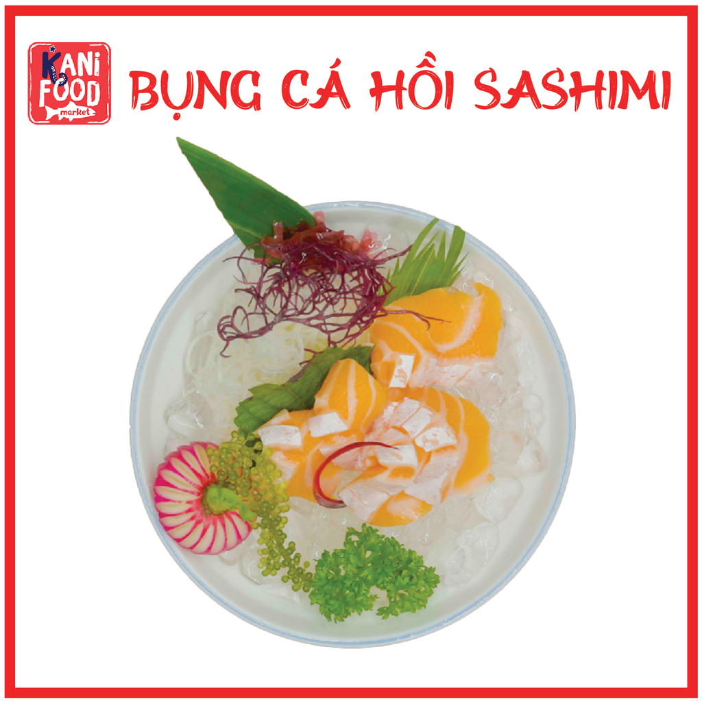 BỤNG CÁ HỒI SASHIMI