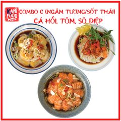 COMBO 05: CÁ HỒI, TÔM, SÒ ĐIỆP