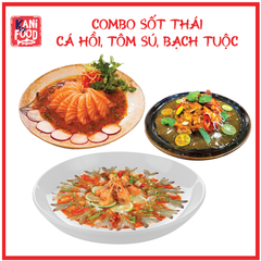 COMBO 04: CÁ HỒI, TÔM, BẠCH TUỘC