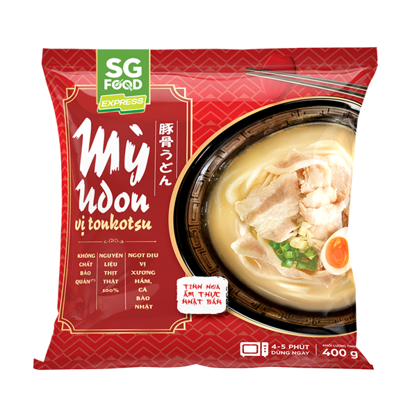 MỲ UDON VỊ TONKOTSU 400GR
