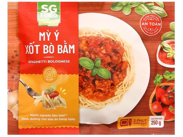 MỲ Ý SỐT BÒ BẰM 250GR
