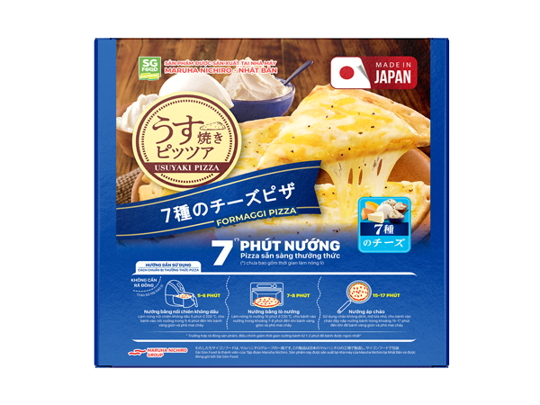 PIZZA 7 LOẠI PHÔ MAI