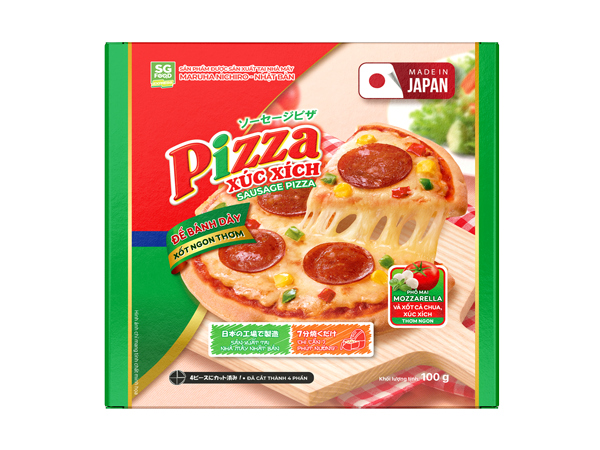 PIZZA XÚC XÍCH 100GR