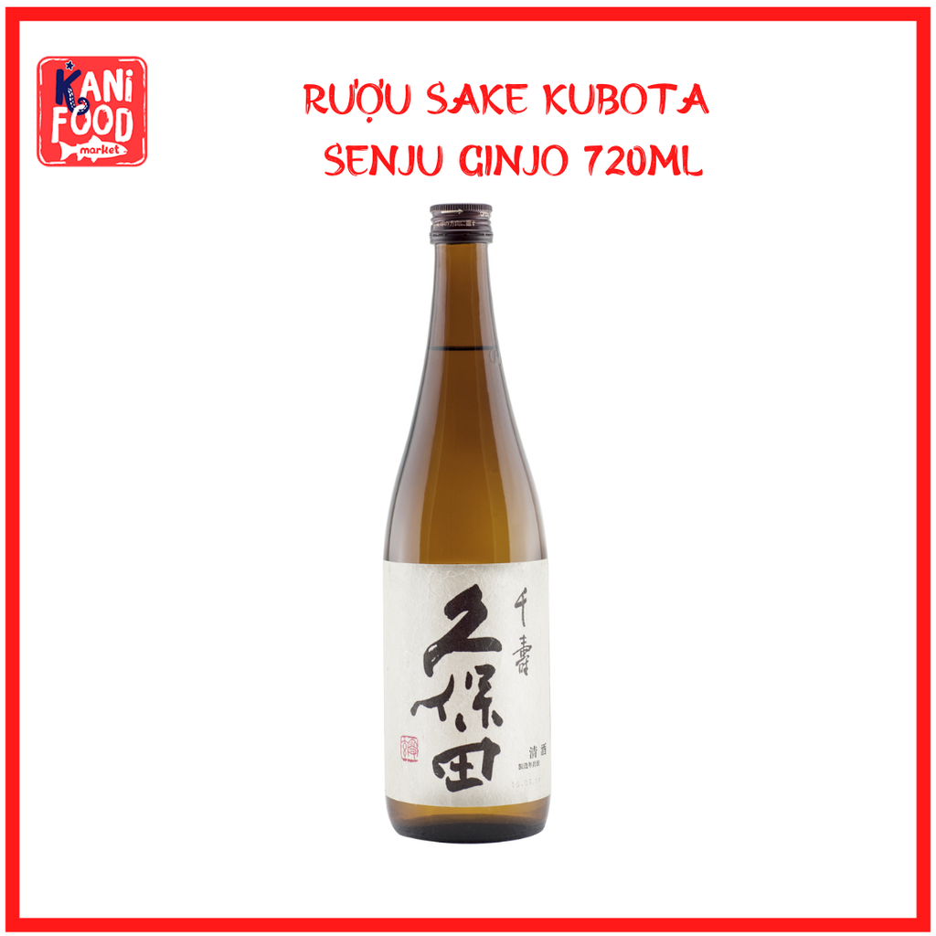 RƯỢU SAKE KUBOTA SENJU GINJO 15-15.9% 300ML/720ML/1800ML