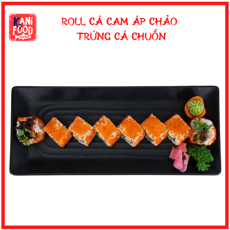 ROLL CÁ CAM ÁP CHẢO TRỨNG CÁ CHUỒN